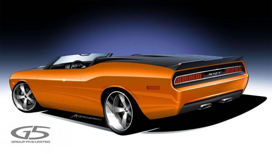  Dodge Charger Convertible by G5 sketches 2008 года  (фото 2 из 2)